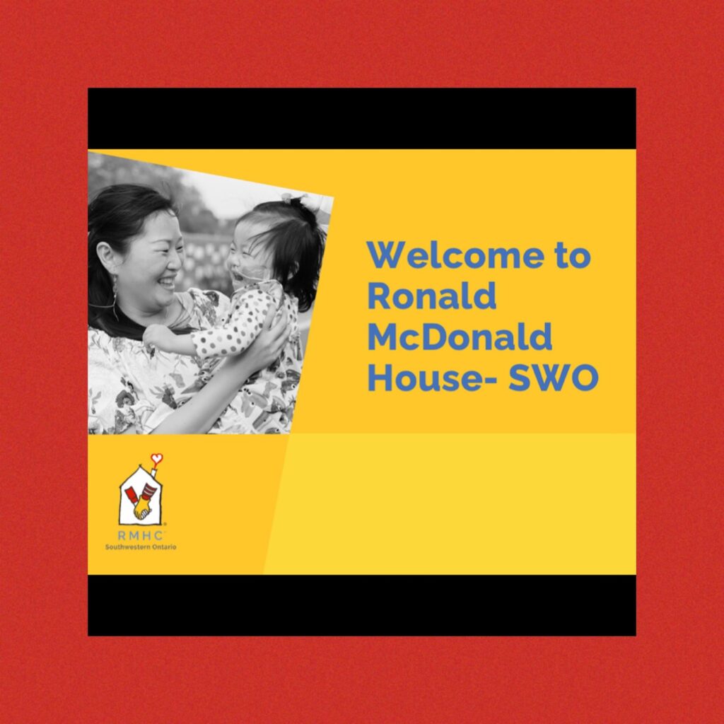 Looking for a great place to volunteer? Consider Ronald McDonald House in London!